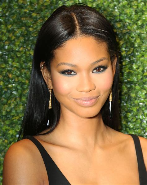 Chanel Iman modeling